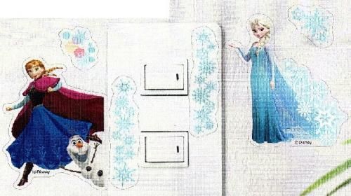 【在庫あり★即納可能】ラナ アナと雪の女王 ウォールステッカー エルサ/アナ