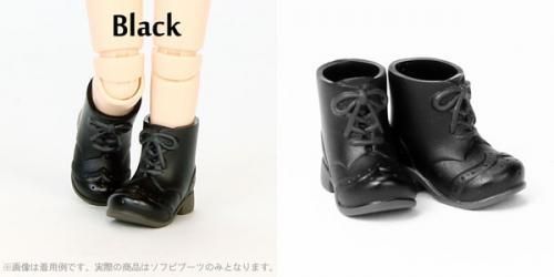 【在庫あり★即納可能】オビツ製作所 11cmボディ用 ショートブーツ 11SH-F005★ブラック/ブラウン/ウォームベージュ【新品★未開封品】