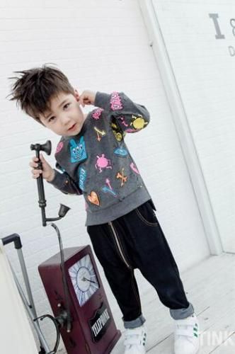 韓国風キッズ スパッツ★デニムジーンズ★子供用 男女兼用 パンツ★100cm 110cm 115cm 125cm 135cm 145cm【新品★未使用品】ズボン★ジーパン