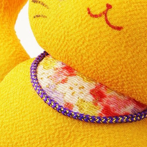 【在庫あり★即納可能】ぷくぷく招き猫 黄とら★右手(お金)招き+イエローでダブル金運アップ【新品★未使用品】