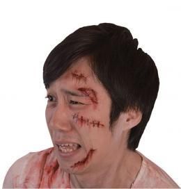 【在庫あり★即納可能】特殊メイクシール 縫合2【95446】★コスプレ ハロウィン衣装・仮装・変装・クリスマス・ハロウィーン・halloween・ルービーズ(rubie’s)