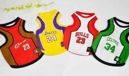 犬服 メッシュ バスケットボール NBA風 ユニフォーム★ペットチョッキ 愛犬 ハロウィン 洋服 大きいサイズあり★セルティックス/レイカーズ/ブルズ/キャバリアーズ【新品★未使用品】