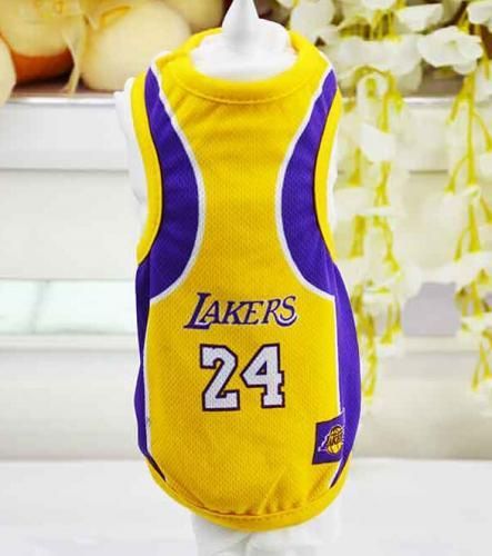犬服 メッシュ バスケットボール NBA風 ユニフォーム★ペットチョッキ 愛犬 ハロウィン 洋服 大きいサイズあり★セルティックス/レイカーズ/ブルズ/キャバリアーズ【新品★未使用品】