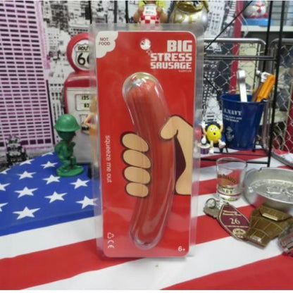 【在庫あり★即納可能】ビッグ ストレス ソーセージ★握ったらやみつきです♪【新品】