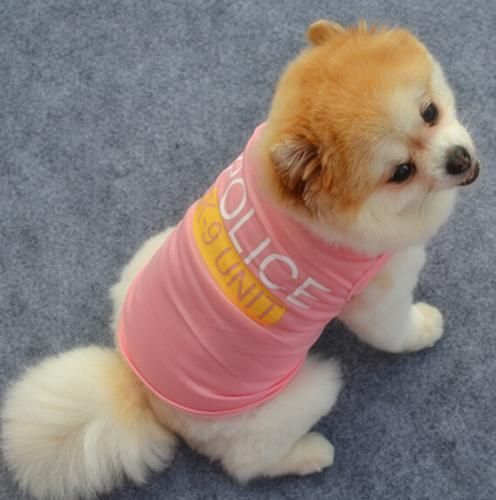 警察犬風 ペットチョッキ 夏用 POLICE K-9 UNIT★愛犬 ハロウィン 犬洋服 【新品★未使用品】【悪用禁止】