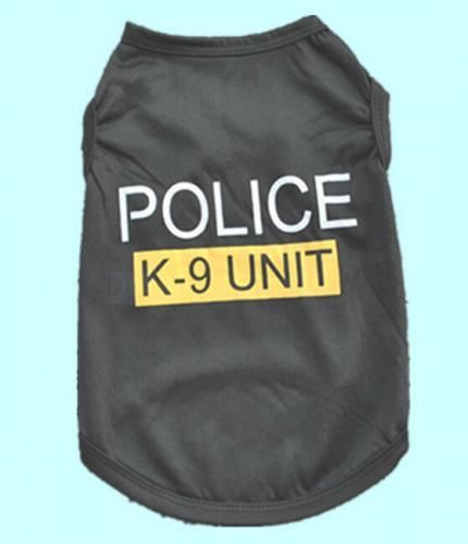 警察犬風 ペットチョッキ 夏用 POLICE K-9 UNIT★愛犬 ハロウィン 犬洋服 【新品★未使用品】【悪用禁止】