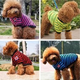 ペット用 ボーダーTシャツ ユニオンジャック レッド/グリーン/ブルー/ピンク ＸＳ/Ｓ/Ｍ/Ｌ/ＸＬサイズ★愛犬 ハロウィン 犬洋服 ドッグウェア イギリス【新品★未使用品】