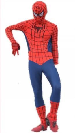 スパイダーマン風 コスチューム★Spider-Man コスプレ★90cm～180cm★ハロウィン パーティ 余興 結婚式 ハロウィーン【新品】