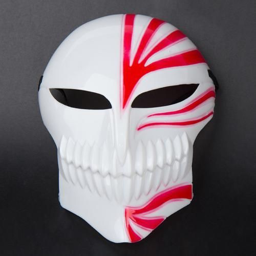 【在庫あり★即納可能】キャラクター お面 BLEACH ブリーチ 黒崎一護 死神風 紐付き★ハロウィン 仮想・変装 ハロウィーン
