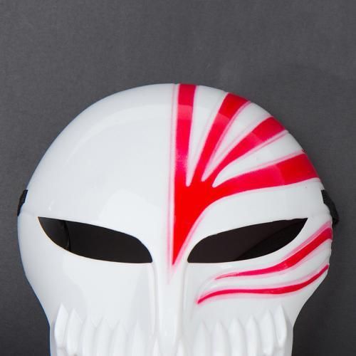 【在庫あり★即納可能】キャラクター お面 BLEACH ブリーチ 黒崎一護 死神風 紐付き★ハロウィン 仮想・変装 ハロウィーン