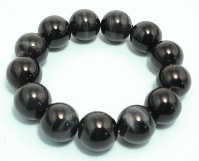 最強パワー！大玉最上級（AAA） ブルータイガーアイ（トラ目） ブレスレット（φ14mm～20mm)