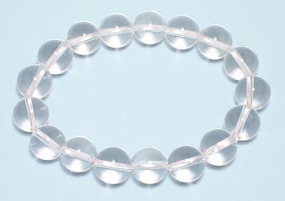 ハイグレード Φ12mm 透明水晶 ブレスレット