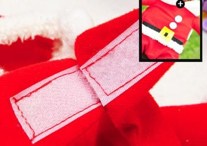サンタクロース コスチューム ペット用 XS～XLサイズ★ドッグサイズ コスプレ★犬服 クリスマス衣装★仮装【新品★未使用品】