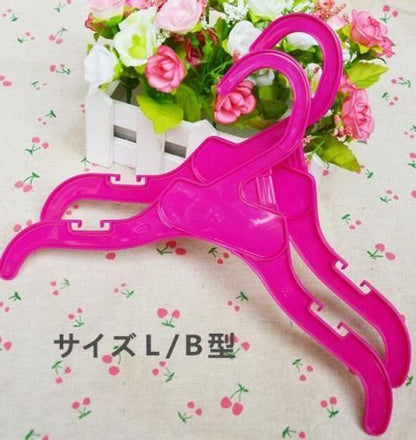 ペット用 洋服 ハンガー バラ売り(1個単位販売) Sサイズ/Lサイズ ホワイト/ピンク★犬ウェア撮影/猫wear保管/ドッグ コス保存/キャット コスチューム販売【新品★未使用品】【悪用禁止】