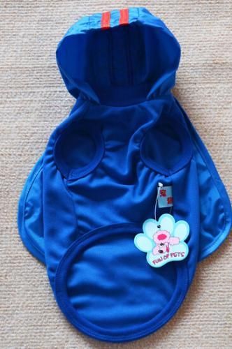 ペット用 ジャージパーカー バットマン/スーパーマン★フード付き冬用犬服 愛犬 洋服 ドッグサイズ雨具【新品★未使用品】