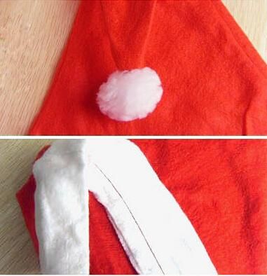 【在庫あり★即納可能】サンタクロース 帽子★クリスマス Christmas★オーソドックス 簡易 サンタ コスプレ【新品★未使用品】