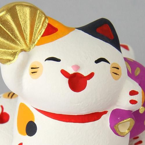【在庫あり★即納可能】わっしょい 幸福上昇 猫★福招き【新品★未使用品】