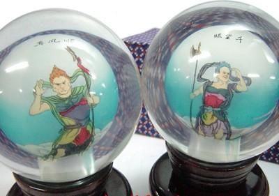 媽祖 硝子内絵 媽祖Ａ/媽祖Ｂ/順風/千里眼★風水 置物