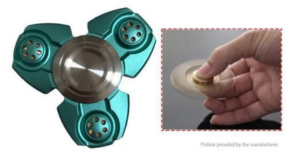 【在庫ラスト1個★即納可能】ハンド フィジェット スピナー スタイルＶ(０７０) アルミ合金製 ★CKF Pepyakka EDC  Focus Toy aluminum