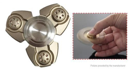 【在庫ラスト1個★即納可能】ハンド フィジェット スピナー スタイルＶ(０７０) アルミ合金製 ★CKF Pepyakka EDC  Focus Toy aluminum