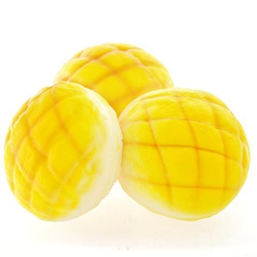 【在庫あり★即納可能】メロンパン プレーン★squishy★やみつきです♪食品サンプルにも【新品】