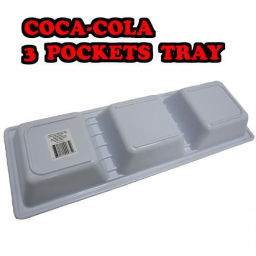 【在庫あり★即納可能】コカコーラ 3ポケット トレイ★何を入れてもOK【新品★未使用品】