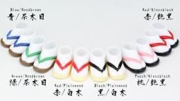 オビツ製作所 11cm素体用 足袋草履★赤×白木/黒×白木/青×茶木目/緑×茶木目/ 赤×艶黒/桃×艶黒【新品】