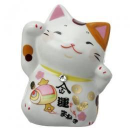 【在庫あり★即納可能】福猫 金運招き★右手招きの招き猫【新品★未使用品】
