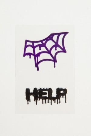 【在庫限り終了】リアル涙シリーズ HELP★ボディシール★簡単コスプレ ハロウィン 仮装 衣装 クリスマス パーティー イベント ハロウィーン halloween★JIG/ジグ【新品★未使用品】