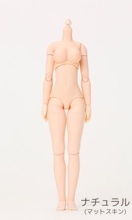【在庫あり★即納可能】素体 24cmオビツボディ 24BD-F02N-L/24BD-F02W-L マットスキンタイプ バストサイズL マグネットなし (ナチュラル/ホワイティ) オビツ製作所