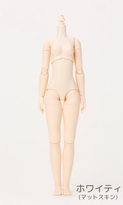 【即納】素体 24cmオビツボディ 24BD-F02N-M/24BD-F02W-M マットスキンタイプ バストサイズM マグネットなし (ナチュラル/ホワイティ) オビツ製作所