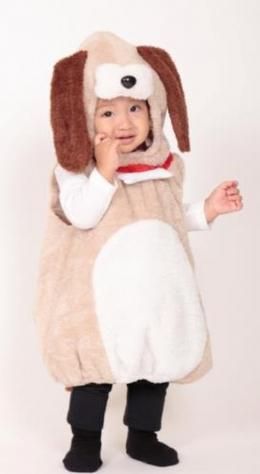 【在庫あり★即納可能】マシュマロ ワンワン Baby★戌年 仮装 コスプレ 衣装 パーティー 発表会 結婚式 イベント 年末年始 忘年会 新年会 余興★クリアストーン 犬★2018年干支 イヌ