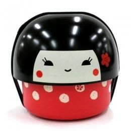 【在庫あり★即納可能】きのこけしお弁当箱 レッド/グリーン【キャラクターグッズ★雑貨】