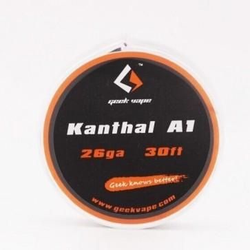 【在庫ラスト3個★即納可能】Geekvape カンタル Ａ１ ワイヤー 22G/24G/26G/28G 単線★ギークベイプ Kanthal A-1 wire 22～28ゲージ★ベープ【新品・未開封】