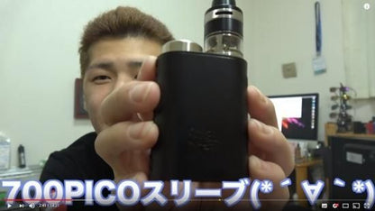 【納期1ヶ月以上】KNAVE of HEARTS製 Eleaf iStick Pico 25 保護用 栃木レザー スリーブ ケース 全8色★VAPE ベイプ イーリーフ アイスティック ピコ カバー
