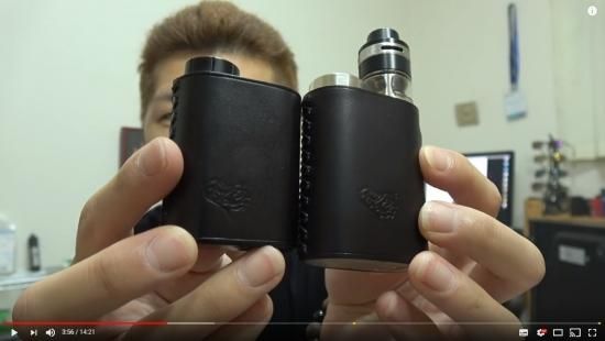 KNAVE of HEARTS製 Eleaf Pico Squeeze 保護用 栃木レザー スリーブ ケース★VAPE イーリーフ アイスティック ピコ スクイーズ ピコンカー カバー