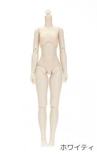 【在庫あり★即納可能】素体 22cmオビツボディ 22BD-F01N-S/22BD-F01W-S バストサイズS マグネットなし (ナチュラル/ホワイティ) オビツ製作所