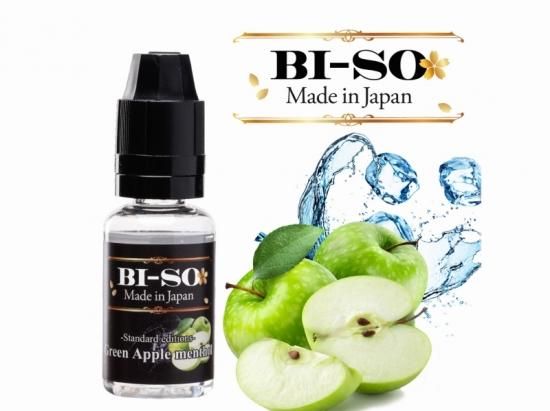 赤字上等★激安セール【在庫あり★即納可能】国産 BI-SO グリーンアップル メンソール 15ml/30ml/60ml★VAPE・ベイプ ビソ Green Apple menthol 日本生産
