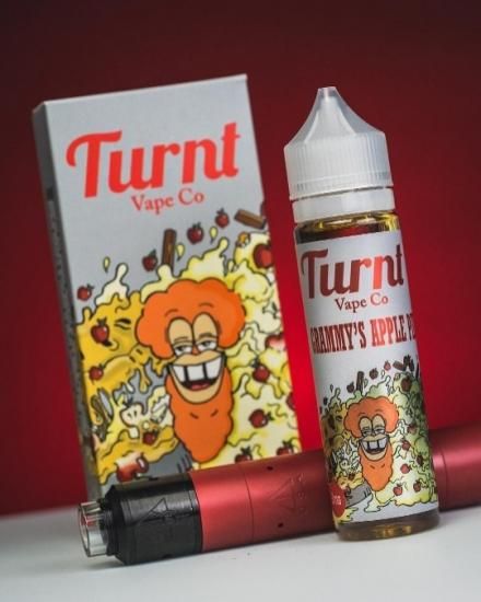 赤字上等★激安セール【即納】リキッド TURNT VAPE CO. Strawberry Popped/ XXX/P.B.S./Grammy's Apple Pie/Rico他 60ml