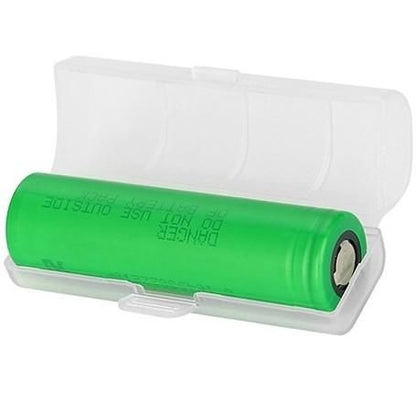 【在庫あり★即納可能】VAPEバッテリー18650×1本用 プラスチック製 保護収納ケース★Plastic Storage Case for Single 18650 Battery