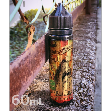 【赤字上等★激安セール】完売次第 販売終了【在庫ラスト1個】Nameless Element Juice ～Gold Label～ 梅干しメントール "ノラコ" 60ml★ネームレスエレメント