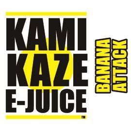 赤字上等★激安セール【在庫ラスト2個★即納可能】日本生産 電子タバコ用リキッド KAMIKAZE バナナ アタック 15ml★VAPE・ベイプ カミカゼ BANANA ATTACK