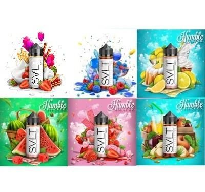 赤字上等★激安セール【在庫ラスト2個★即納可能】Humble Juice Co. SALTシリーズ 120ml 各種★ニコチン濃度0％★VAPE・ベイプ 米国製 ハンブル【新品・未開封】