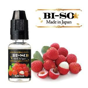赤字上等★激安セール【在庫ラスト1個★即納可能】国産 電子タバコ用リキッド BI-SO Lychee 15ml★ニコチン濃度0％★VAPE・ベイプ 日本生産 ライチ ビソ【新品・未開封】