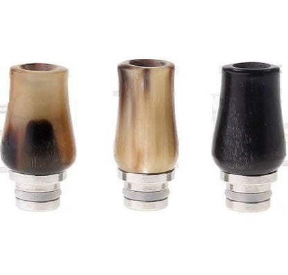赤字上等★激安セール【在庫あり★即納可能】オックスホーン製 ドリップチップ 27.6mm★Ox Horn + Stainless Steel 510 Drip Tip【1950600/1950603】