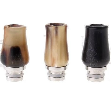 赤字上等★激安セール【在庫あり★即納可能】オックスホーン製 ドリップチップ 27.6mm★Ox Horn + Stainless Steel 510 Drip Tip【1950600/1950603】