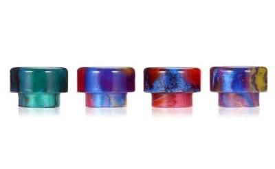 赤字上等★激安セール【在庫ラスト7個★即納可能】レジン製 ドリップチップ 12mm★Replacement 810 Resin Drip Tip COLORMIX【新品★未使用品】