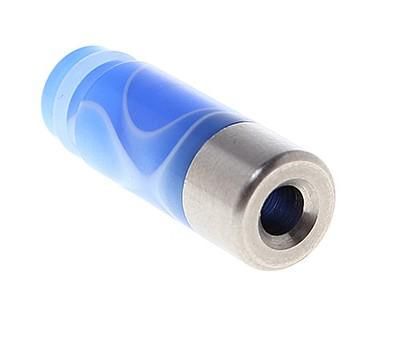 赤字上等★激安セール【在庫ラスト2個★即納可能】VAPE用 ステンレス+アクリル 製 ドリップチップ 28mm【1574102】