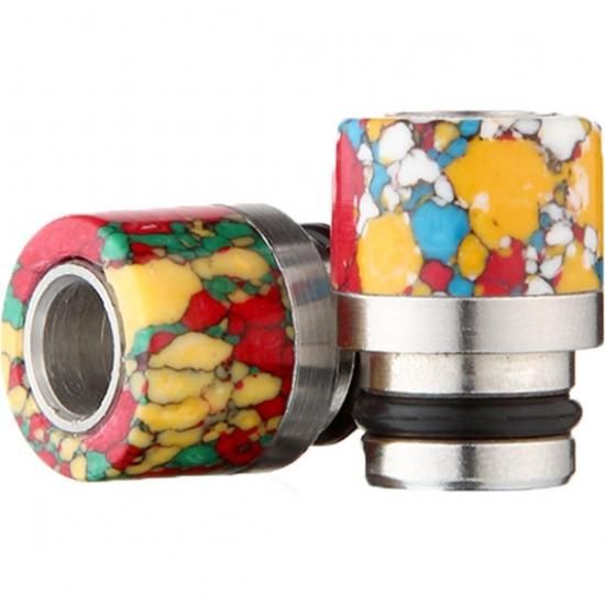 赤字上等★激安セール【在庫ラスト3個★即納可能】VAPE用 トルコ石製 ドリップチップ 14.5mm【6656007】