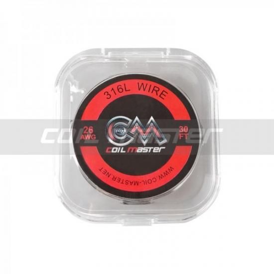 赤字上等★激安セール【即納】Coil Master SS316L Wire 24ga/26ga/28ag/30ga★コイルマスター ステンレススチール ワイヤー★RBA リビルダブル アトマイザー